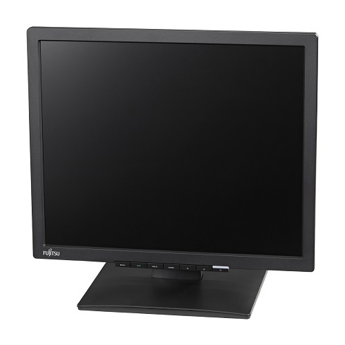 富士通 [VL-E19-92] 液晶ディスプレイ 19型/1280×1024/DisplayPort、HDMI、D-Sub/サテンブラック/スピーカー/1年保証 [PSE認証済]