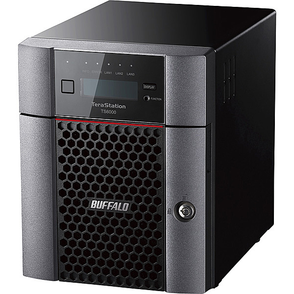 バッファロー [TS6400DN1604] TeraStation TS6400DNシリーズ 4ベイ デスクトップNAS 16TB